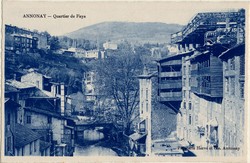 Annonay (Ardèche). - Quartier de Faya