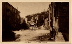 Annonay (Ardèche). - Vue sur la Deûme