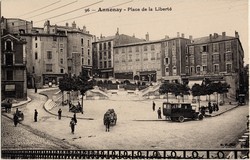 Annonay (Ardèche). - Place de la Liberté