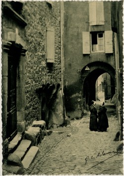 Annonay (Ardèche). - La rue des Jardins