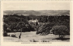 Alboussière (Ardèche). - Le château de Crozat