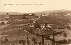 Chiroubles - Rhône. - Vue générale depuis la route de Lancié