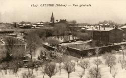 Caluire (Rhône). - Vue générale