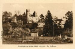 Civrieux-d'Azergues (Rhône). - Le château