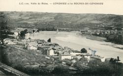 Condrieu (Rhône) et les Roches-de-Condrieu