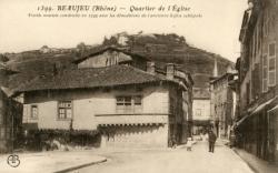 Beaujeu (Rhône). - Quartier de l'église