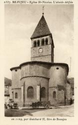 Beaujeu (Rhône). - Eglise Saint-Nicolas