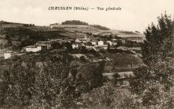 Chaussan (Rhône). - Vue générale