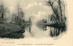 Anse (Rhône). - Les bords de l'Azergues