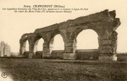 Chaponost (Rhône). - Les Aqueducs romains du Plat de l'Air
