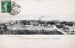 Bourgoin-Jallieu (Isère). - Vue générale des usines Diéderichs