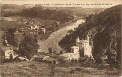 Roanne (Loire). - Château de la Roche sur les bords de la Loire
