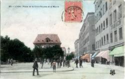 Lyon. - Place de la Croix-Rousse et la mairie