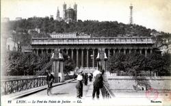 Lyon. - Le Pont du Palais de justice