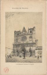 Eglises de France. - Cathédrale St-Jean à Lyon