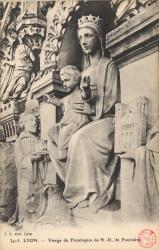 Lyon. - Vierge du Frontispice de N.-D. de Fourvière
