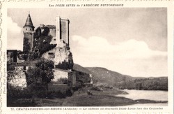 Châteaubourg (Ardèche). - Le Château