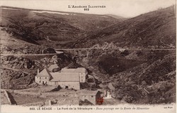 Le Béage (Ardèche). - Le Pont de la Véradeyre