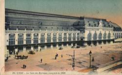 Lyon. - La Gare des Brotteaux inaugurée en 1908