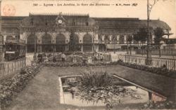 Lyon. - Les Jardins, la Gare des Brotteaux