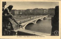 Lyon. - Pont Wilson, vu du haut de l'Hôtel-Dieu