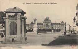 Lyon. - Place Grolier et Pont de l'Université
