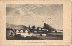 Lyon. - Pont de la Mulatière (IXe siècle)