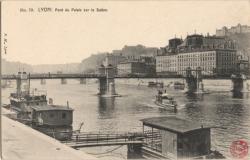 Lyon. - Pont du Palais sur la Saône