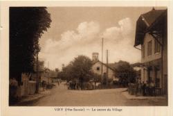Viry (Hte-Savoie). - Le Centre du Village