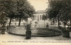 Pierre-Bénite (Rhône). - Le Perron. - La grande Terrasse du château de Gondi