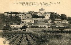 Pierre-Bénite (Rhône). - Le Perron. - Vue au sud. - Le Château de Gondi. - La Chapelle
