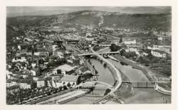 Givors (Rhône). - Confluence du Rhône et du Gier, la Gare d'Eau