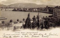 Genève. - Monument Brunswick