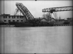 [Port Rambaud : écroulement d'un pont transbordeur]