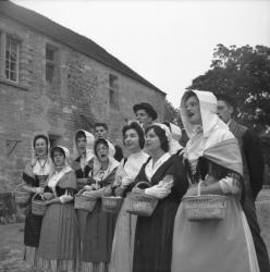 [Une Chorale traditionnelle au Château de Gevrey-Chambertin]