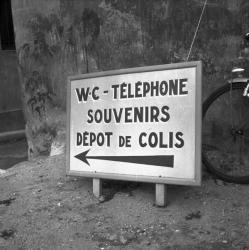 Signalétique : WC, Téléphone...