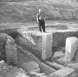 Fouilles archéologiques à l'amphithéâtre de la Croix-Rousse