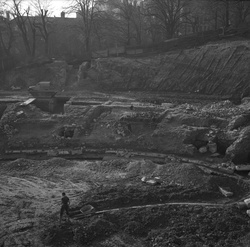 Fouilles archéologiques à l'amphithéâtre de la Croix-Rousse