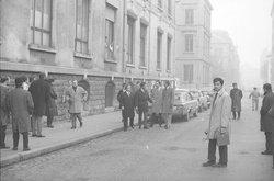 [Le Professeur Christiaan Barnard à Lyon]