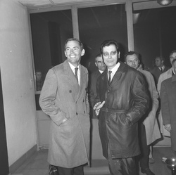 [Le Professeur Christiaan Barnard à Lyon]