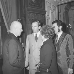 [Le Professeur Christiaan Barnard à Lyon]