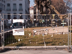 Sculpture "L'homme Liberté" dite "Le patineur" de César