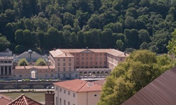 Le conservatoire national supérieur vu depuis le cours du Général-Giraud