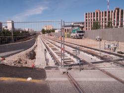 [Chantier de la ligne de tramway T4]