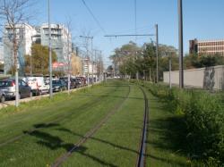 [Ligne de tramway T4 rue Mouton-Duvernet]