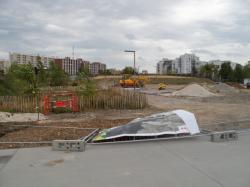 [Le parc Sergent-Blandan : aménagement du skatepark]