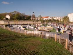 [Le parc Sergent-Blandan : le skatepark]