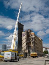 [Travaux d'urbanisme rue Maurice-Flandin]