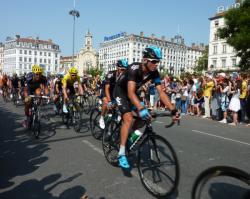 Passage du Tour de France 2013 à Lyon