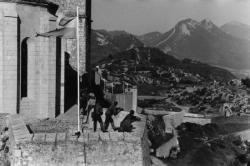 [Manoeuvres militaires du 11 B.C.A. à Sisteron (opération Chamois 3)]